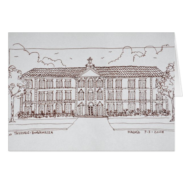 Museo Thyssen-Bornemisza| Madrid, España (Anverso (Horizontal))
