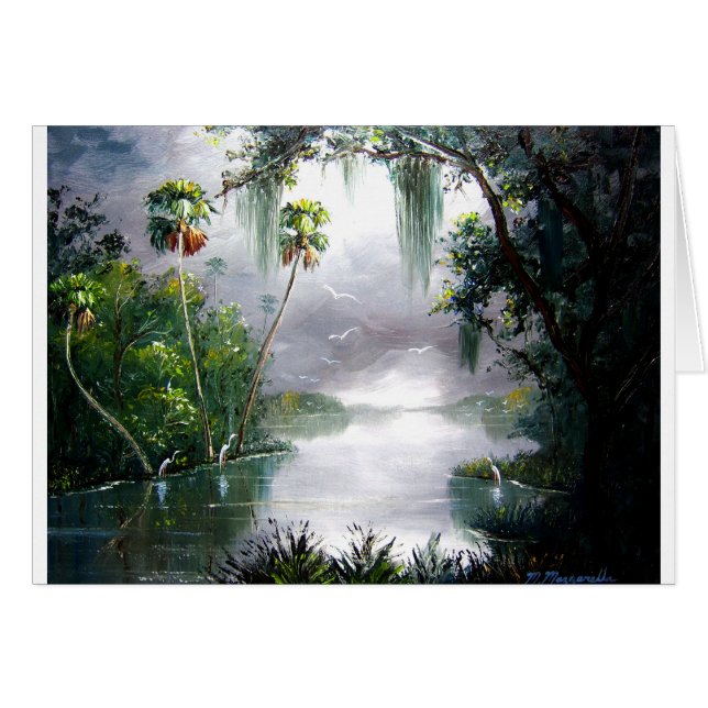 Musgo brumoso del río (Anverso (Horizontal))