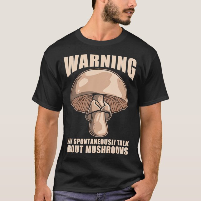 Mushroom Hunter Fun Guy Classic Camiseta (Anverso)