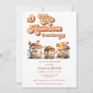 Mushroom   Invitaciones a bañador neutro de género
