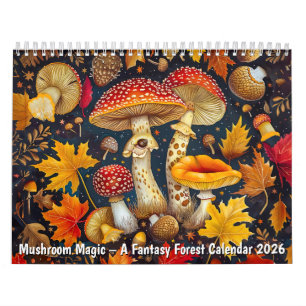 Mushroom Magic – Un calendario de bosque de fantas