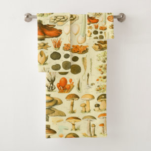 Mushroom Vintage Toadstool Ilustracion antiguo