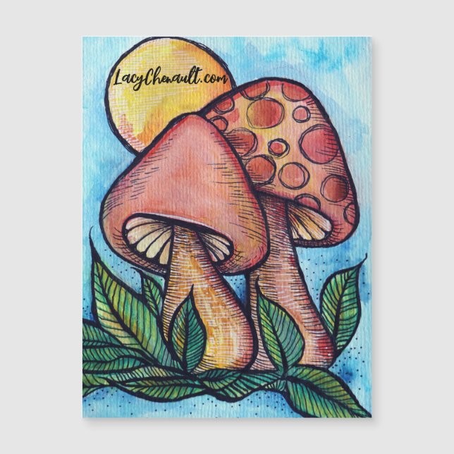 Mushrooms Fungus (Anverso)