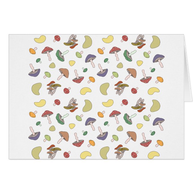 Mushrooms Pastel (Anverso (Horizontal))