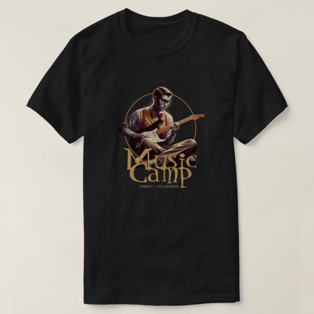 Music Camp Connect: colaboración de camisetas (Diseño del anverso)