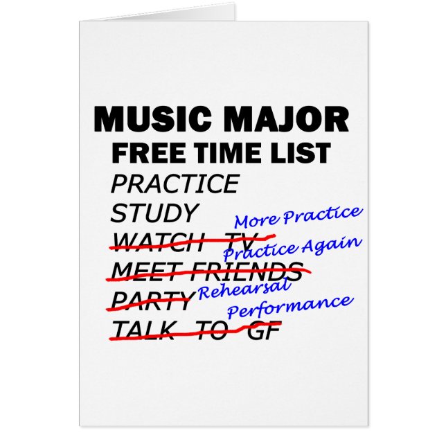 Music Major List - Guy (Frente)