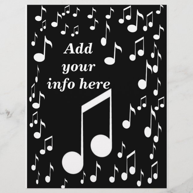 Music Notes_ Flyer (Frente)