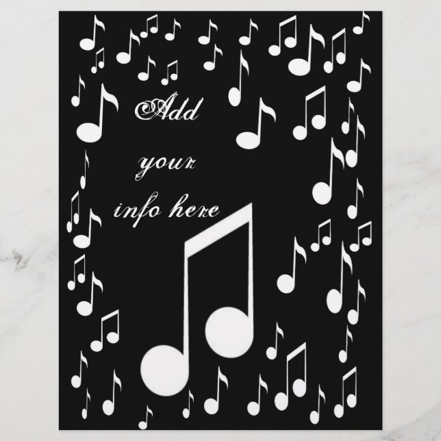 Music Notes_ Flyer (Frente)