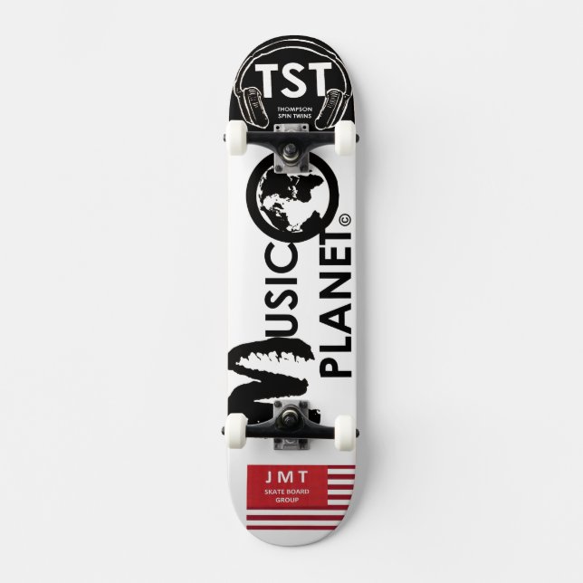 MUSIC PLANET OFICIAL Skateboard (Anverso)