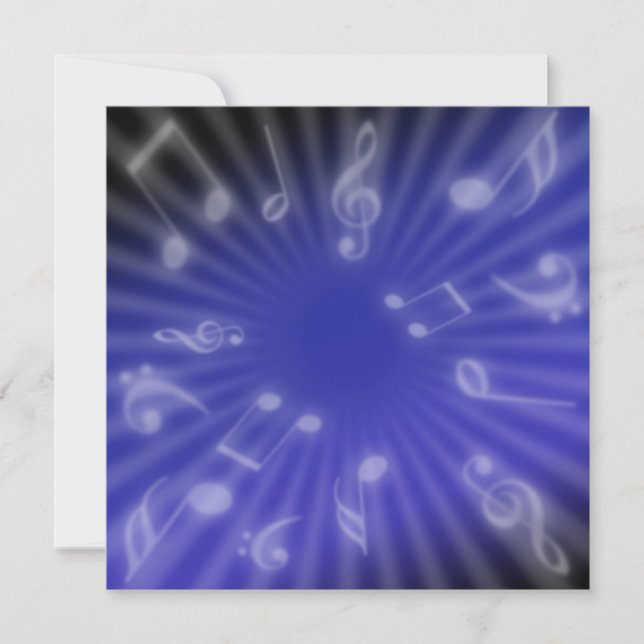 Música azul (Anverso)