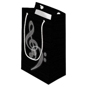 Música - Bolsa de regalo pequeña para la limpieza 
