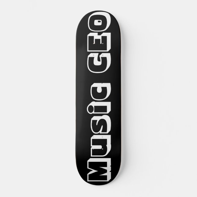 MÚSICA CEO Skateboard (Anverso)