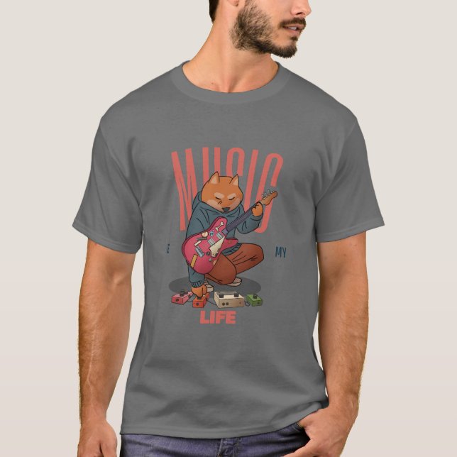 Música clásica en la camiseta de mi vida (Anverso)