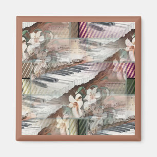 Música con el imán de las flores