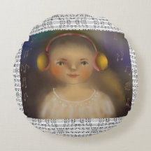 Música de almohada redonda