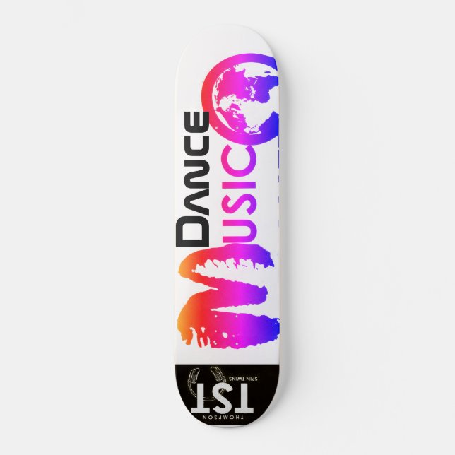 MÚSICA DE BAILE TST Patineta (Anverso)
