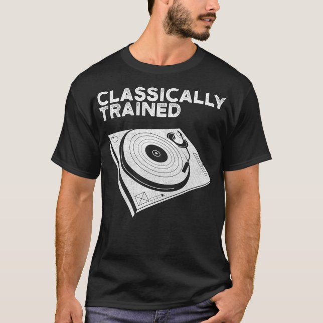 Música de camiseta de DJ transformable con formaci (Anverso)