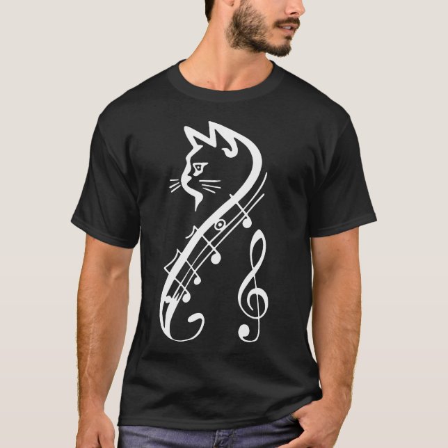 música de camisetas de gatos (Anverso)