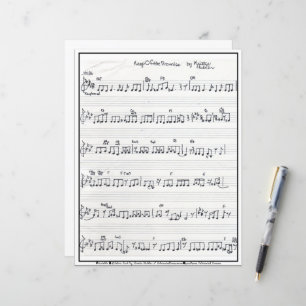 Música de hoja firmada de la canción Keep Promise