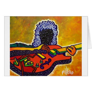 Música de la guitarra por Piliero
