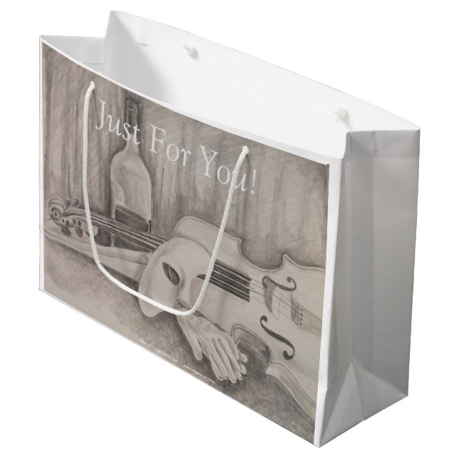 "Música de la noche" por T.S. Bolsa de regalo de n (Angulo Anverso)