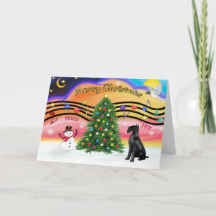 Música de Navidad 2 - Schnauzer (Gigante negro)