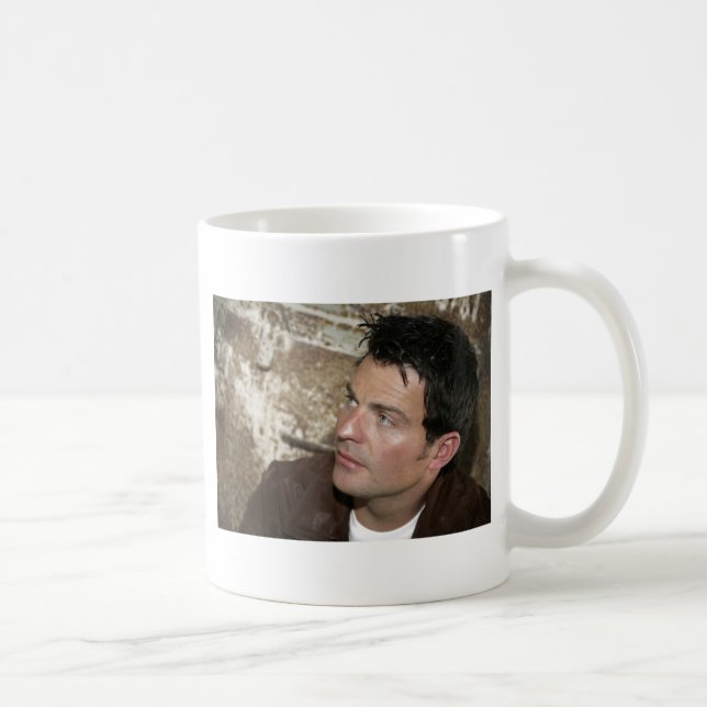 Música de Ryan Kelly - taza - chaqueta de cuero (Derecha)