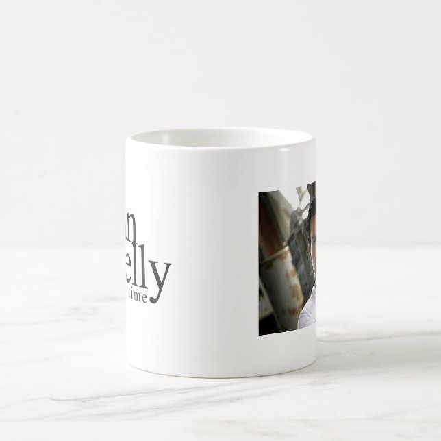 Música de Ryan Kelly - taza del logotipo - blanco (Centro)