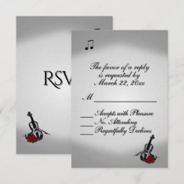 Música de violín RSVP de boda