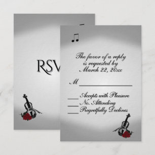 Música de violín RSVP de boda