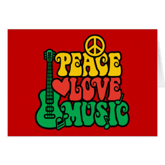 Música del amor de la paz del reggae