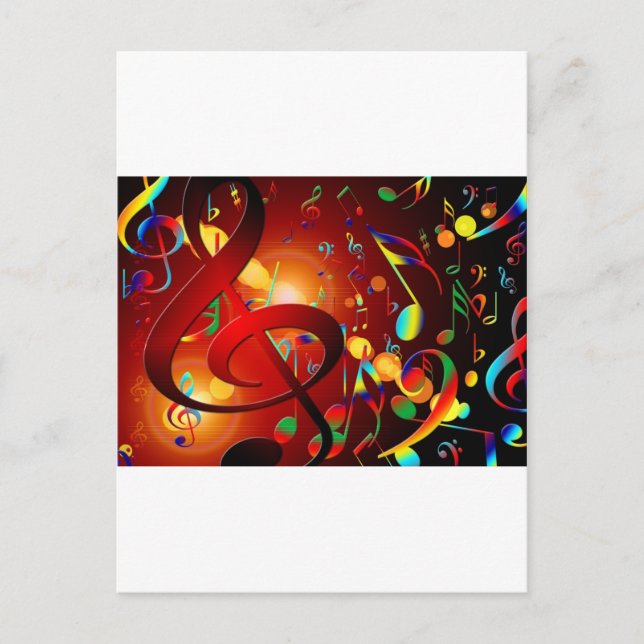 Música Destino Canción y Baile Notas Instrumentos (Anverso)