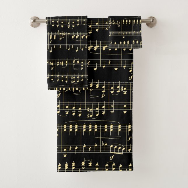 Música dorada en negro (In situ)