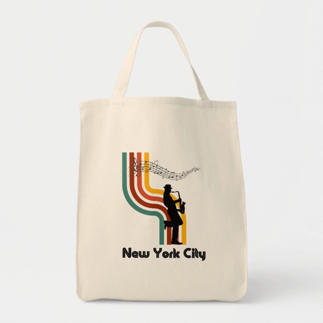 Música en la Bolsa de Tote en Nueva York (Frente)