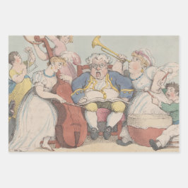 Música: envolver papel de regalo