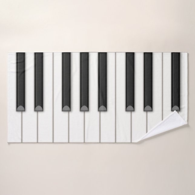 Música Giant Piano Keys (Toalla de baño)