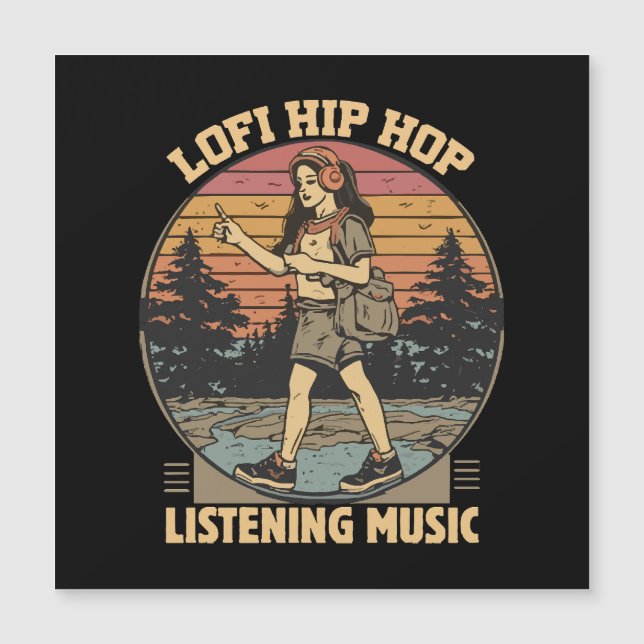 Música lofi hip hop chillhop (Anverso)