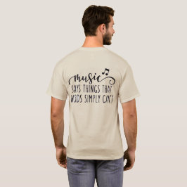 música masculina camisetas jazz saxofón brass gui