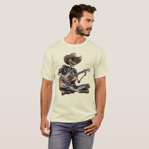 música mens camisetas jazz guitarrista brass