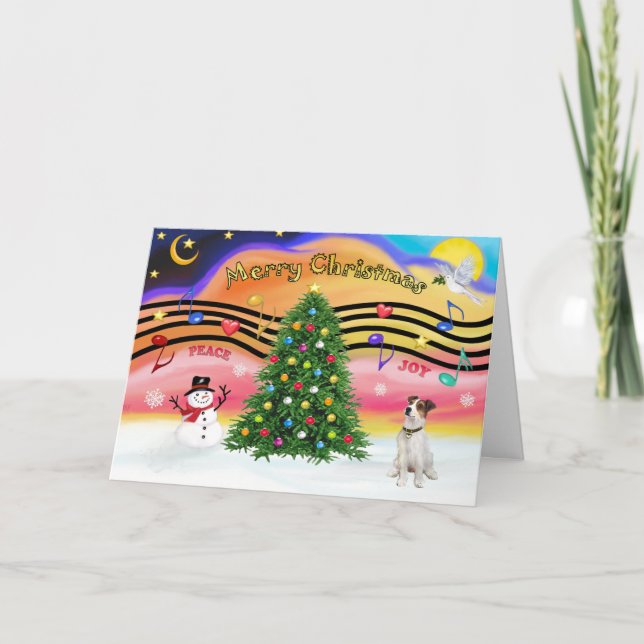 Música navidad 2 - Jack Russell Terrier (Anverso)