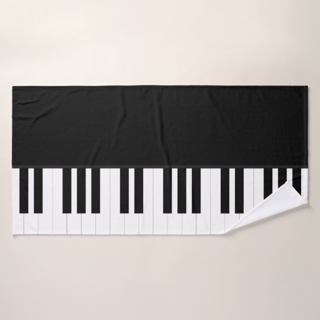 MÚSICA PIANO (Toalla de baño)