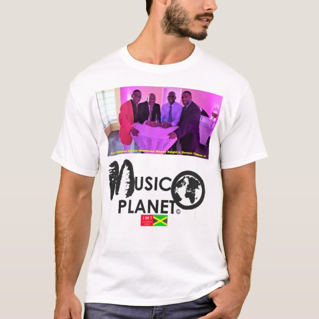 MÚSICA PLANET DT DT WK CR MT Camiseta básica mascu (Anverso)
