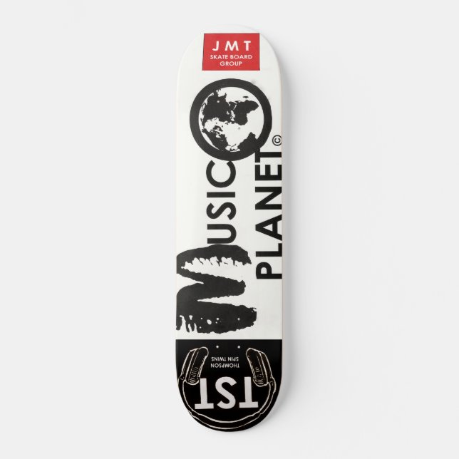 MÚSICA PLANET Skateboards / JMT Skateboards (Anverso)