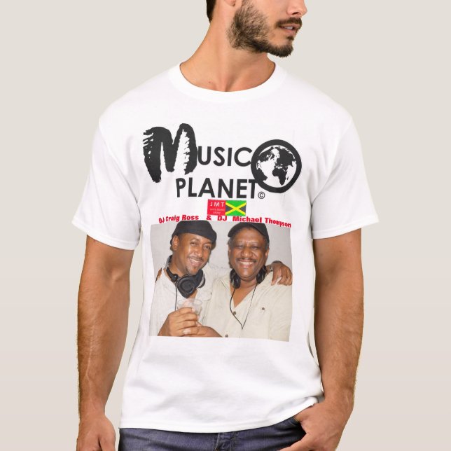 MÚSICA PLANETA CRAIG & MIKEY Camiseta básica mascu (Anverso)