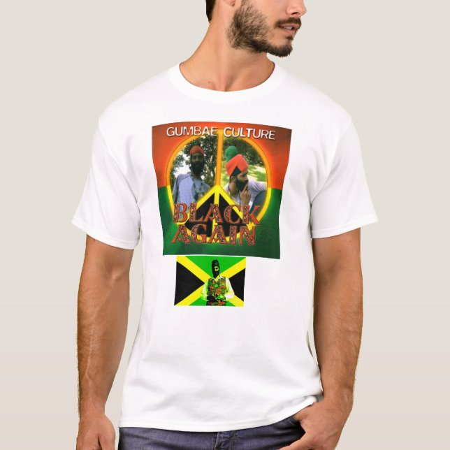 MÚSICA PLANETA GUMBAE Camiseta básica masculina (Anverso)
