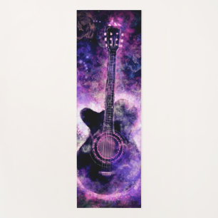 Música Purple Yoga Mat Guitar - Relajación