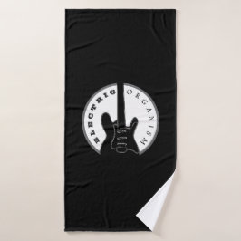 Música Rock de Guitarra Eléctrica en Blanco y Negr
