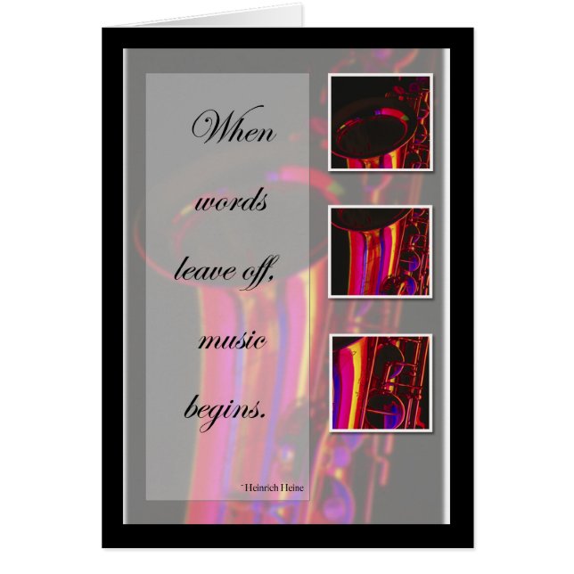 Música Saxofónica, Jazz (Frente)