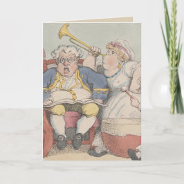 Música - Tarjeta de Felicitación Doblada