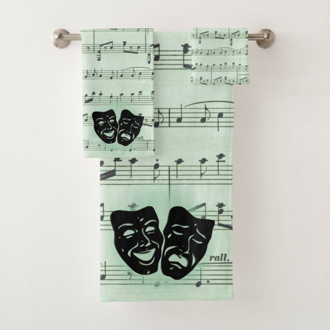 Música verde y máscaras griegas de teatro (In situ)